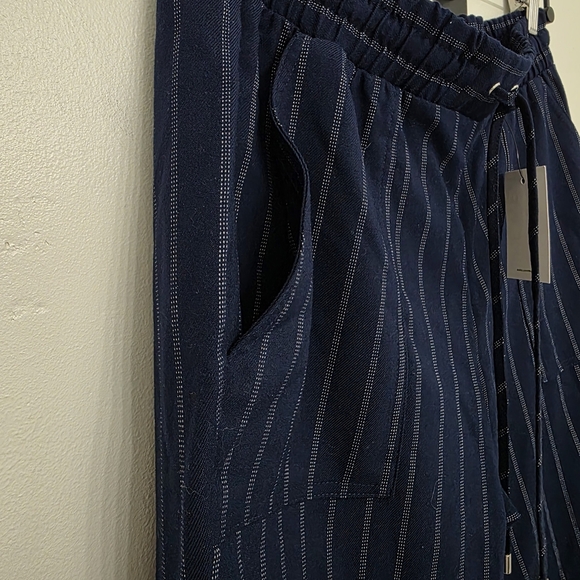 Nine West Blue Sweatpants Stylish Joggers - Picture 3 of 14